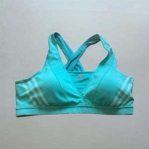 Adidas Women's Turquoise Sports Bra